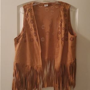 Fringe Vest - New without tags